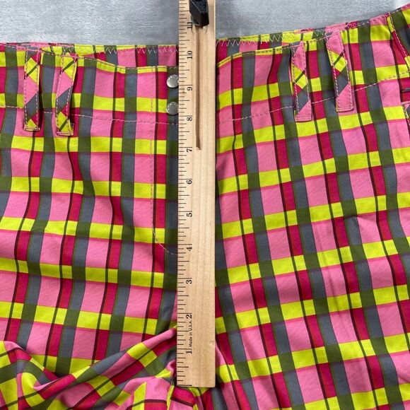 Annika Sorenstam x Cutter & Buck Shorts 8 Plaid Bermuda Golf - Picture 9 of 16